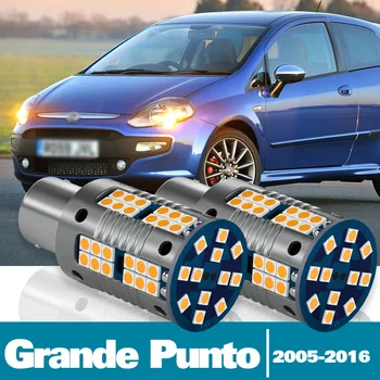 2gab LED Pagrieziena Signāla Gaismu Fiat Grande Punto Piederumi 2005 2006 2007 2008 2009 2010 2011 2012 2013 2014 2015 2016
