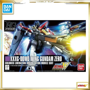 Bandai HG HGAC Gundam Wing Nulles 174 1/144 PVC Apkopot Rīcības Attēls, Anime Statuetes Modeli, Rotaļlietas, Dāvanu