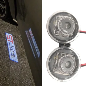 Ford Auto Atpakaļskata Spogulī, Laipni Gaismas Peļķe Atmosfēru Projektoru Lampas Mondeo Uzmanību Kugas Everest F-150 Fusion RS ST C-MAX