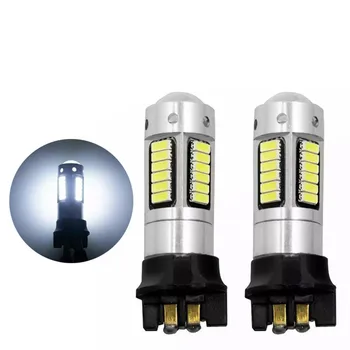 JXF Auto Gaismas Signālu, Dekoratīvās Lampas LED 12v Automobiļu LED dienas gaitas lukturi PW24W Pagrieziena gaismām 30 gaismas