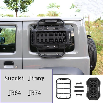 Par Suzuki Jimny JB64 JB74 2019-2023 Sānu Loga Rāmja Plaukta Sanesu Izcelšanas Anti Pretslīdēšanas Plāksnes Modificētu Refits Piederumi