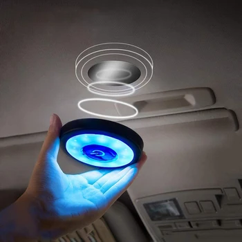 LED Griestu Gaismas, Automašīnu Jumtu LED Portatīvie Gaismas USB Lādējamu Magnētisko Darba Apgaismojums Nakts Spuldzes Auto Guļamistaba Ledus Zila Balta