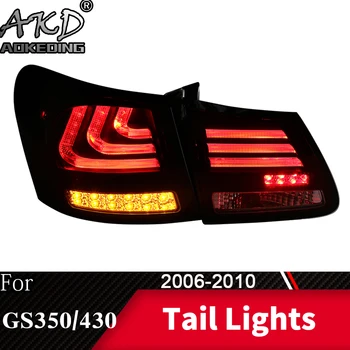 Lukturu Par Lexus GS350 2006-2010 GS300 GS430 LED Aizmugurējie Lukturi Miglas lukturis Dienas Gaitas Lukturi DRL Automašīnas, Auto Piederumi