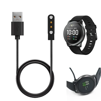 Smartwatch Doks Lādētāja Adapteri Magnētisko USB Uzlādes Kabelis Bāzes Vadu Vadu Xiaomi YouPin Haylou Saules LS05 Sporta Smart Skatīties