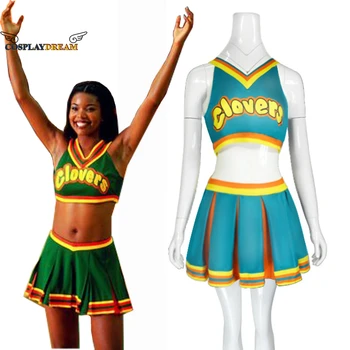 Lai Tas Par tērpu Clovers Zaļā Cheerleader Apģērbs Clovers vienādu Cosplay Kostīms Sieviešu Halloween Apģērbs