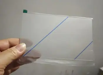 DIY Projektoru Projekcijas Piederumi, Siltuma izolācijas Plēves ar Augstu Gaismas caurlaidību Stikla (piemērots 5.8-inch Screen)