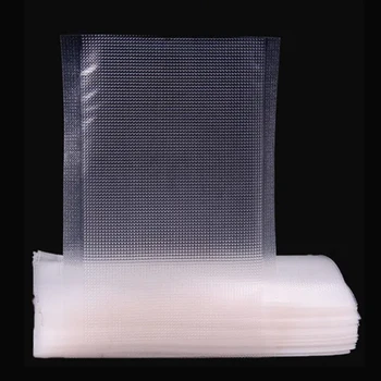 100PCS/daudz vakuuma Sealer Plastmasas Teksturētu Uzglabāšanas Soma Vakuums, Aizzīmogošanas Mašīnas, lai Pack Pārtikas Taupīšana Iepakojuma Fasētājs Seal Somas