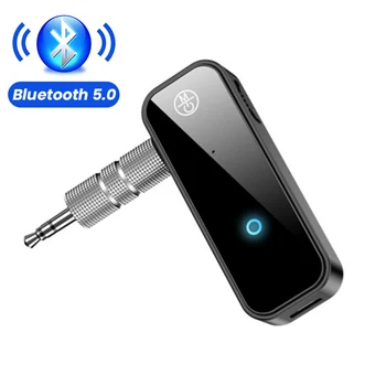 Bluetooth 5.0 Raidītājs Uztvērējs 2 in1 Ligzdu, Bezvadu Adapteris 3,5 mm Audio AUX Adapteri, Lai Auto Audio Mūziku Aux Brīvroku Austiņas