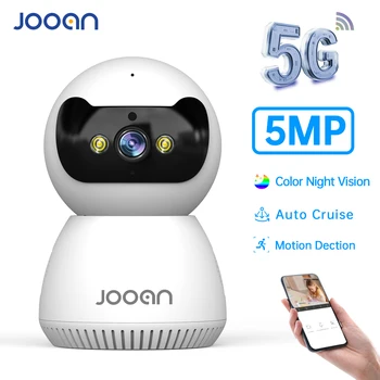 Jooan 5MP 3MP IP Kameras 5G Bezvadu Mājas Drošības Kameru 2-Way Audio CCTV Uzraudzības Krāsu Kamera Nakts Redzamības Smart Baby Monitor