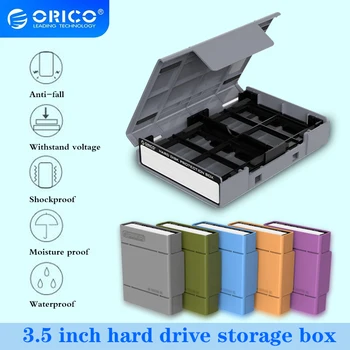 ORICO SSD M. 2) Aizsargāt Gadījumā Grūti Gadījumā, Kastē ar Marķējumu 2.5/3.5 collu Cieto Disku, Disks SSD HDD Gadījumā Ūdens necaurlaidīgs Glabāšanas Kaste(PHP25)