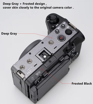 FX3 Kamera Ādas Decal Wrap Cover Ādas Sony FX3 Kamera Decal Aizsargs Mētelis Wrap Cover Skrāpējumiem Izturīgs Vinila Uzlīmes Filmu