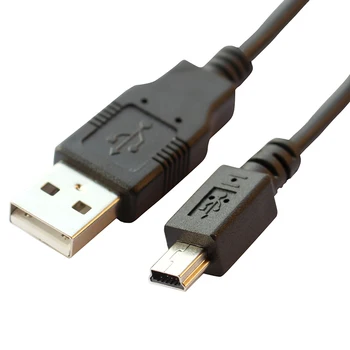 1mtr Mini USB Datu Sinhronizācijas, Uzlādes Kabelis, MP3, MP4, Auto GPS
