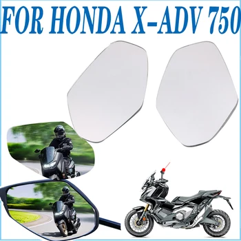 HONDA X-ADV 750 XADV750 XADV X ADV 750 Motociklu Atpakaļskata Spoguļi Izliekta Spoguļa Palielināt Skatu Redzes Sānu Spoguļi Objektīvs